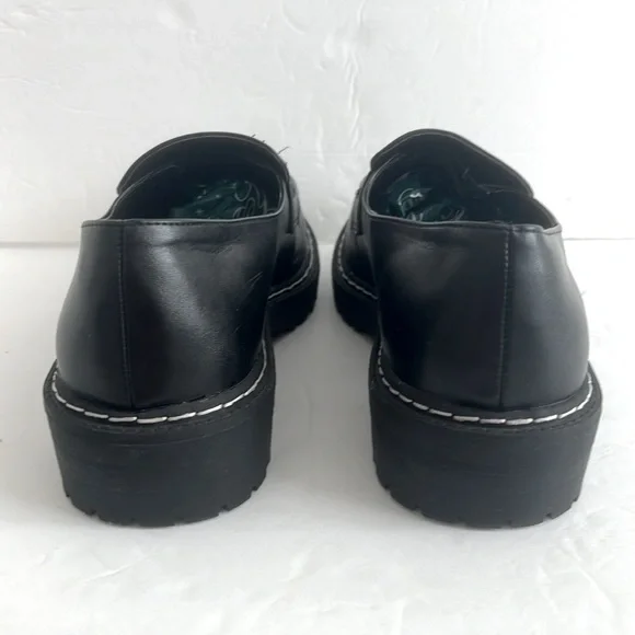 TORRID Shoes Women’s Chunky Lug Loafers Chunky Block Heel Shoes Size 10.5WW New - Picture 7 of 8